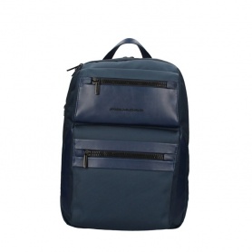 Piquadro Woody blue computer backpack - CA5755S117 / BLU