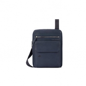 Piquadro Martin blue leather bag - CA1816S116 / BLU