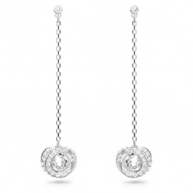 Swarovski Generation earrings with crystal pavè - 5636515