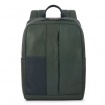 Piquadro backpack computer holder Steven green CA5662S118 / VE