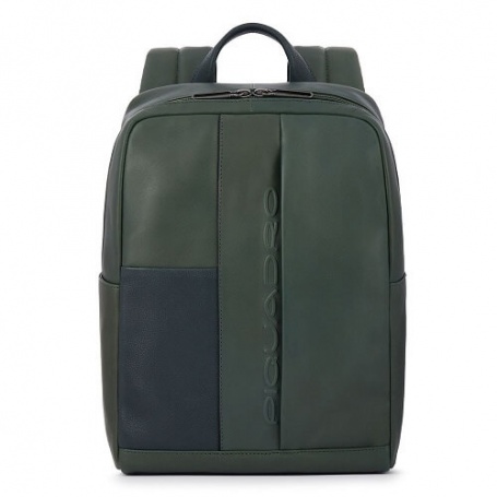 Piquadro backpack computer holder Steven green CA5662S118 / VE