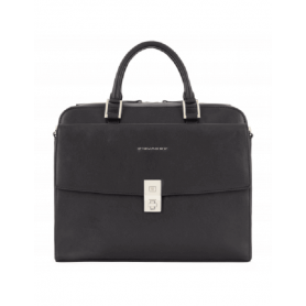 Woman briefcase iPad holder Piquadro Dafne black - CA5735DF / N