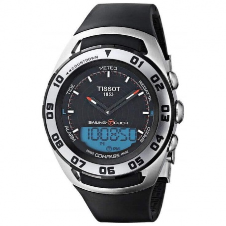 Black Tissot Sailing-Touch Watch - T0564202705101