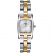 Tissot T3 two-tone square women's watch - T0421092211700