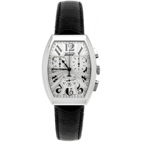 Tissot Heritage rechteckige Uhr weiß - T66162732