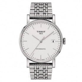 Tissot Everytime Swissmatic weiße Uhr T1094071103100