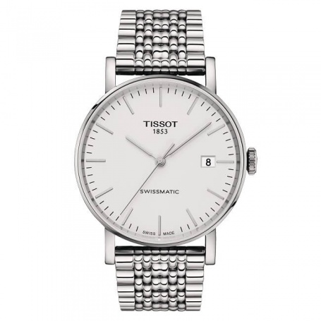 Tissot Everytime Swissmatic weiße Uhr T1094071103100