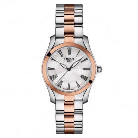 Tissot T-Wave two-tone quartz watch T1122102211301