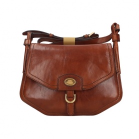 The Bridge women's bag Ada line in tan leather 04142201