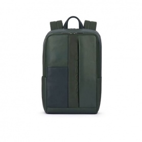 Piquadro Green leather backpack Steven line CA3214S118 / VE