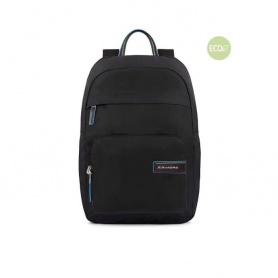 Piquadro Ryan folding backpack in black fabric CA5710RY / N