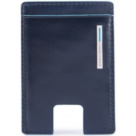 Piquadro Blue Square card holder midnight blue - PP4768B2R