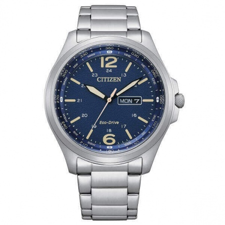 Citizen Military Eco drive watch blue AW0110-82L