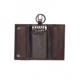 Portachiavi Piquadro marrone con moschettone - PC1397P15/M