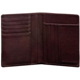 Piquadro Vibe wallet dark brown PU1393VI / TM