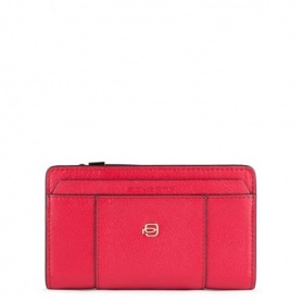 Piquadro women's red wallet in leather PD1353W92R / R3