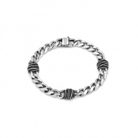 Giovanni Raspini Grumetta and Wires bracelet in silver GR11335