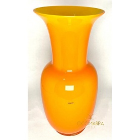 Venini Opal Vase Limited Edition Orange and Green - 706.22