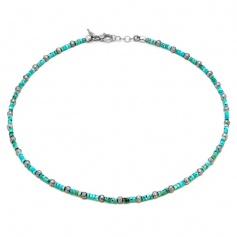Giovanni Raspini Tango Howlite turquoise necklace GR11358