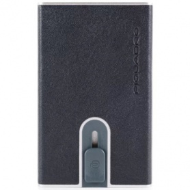 Compact wallet Piquadro Blue Square Special blue PP4825B2SR