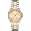 Michael Kors Lennox gold and zircons women's watch MK6988