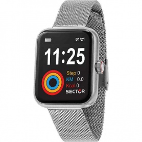 Sector S03 Smartwatch watch silver steel - R3253282001