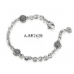 Ananda bracelet in silver with wind rose A-BR262B