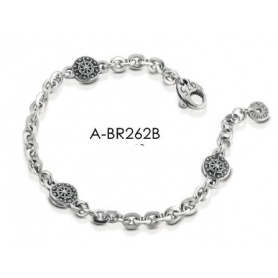 Ananda Armband in Silber mit Windrose A-BR262B