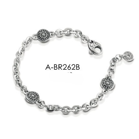 Ananda Armband in Silber mit Windrose A-BR262B