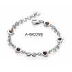 Ananda Armband in Silber und Tigerauge A-BR239B