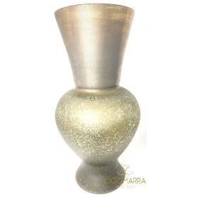 Vase Re Venini Limited Edition 2011 gray with bubbles 515.13