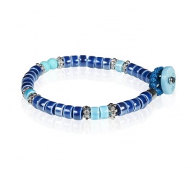 Gerba LAB Ceramic09 blue and light blue man bracelet