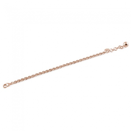 UnoaErre rope bracelet in rosé bronze - 1AR1592