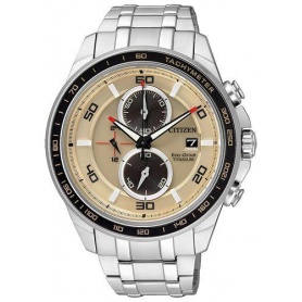 Supertitanio Uhr mit Chronograph Eco-Drive-CA0348-53W