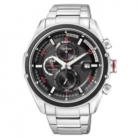 Titanium watch with chronograph eco-drive - CA0120-51E