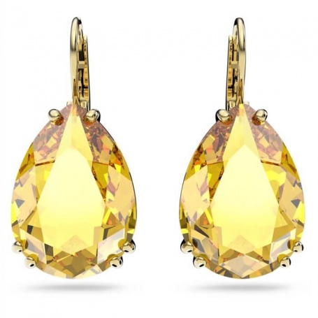 Yellow Swarovski Millenia drop earrings 5619495