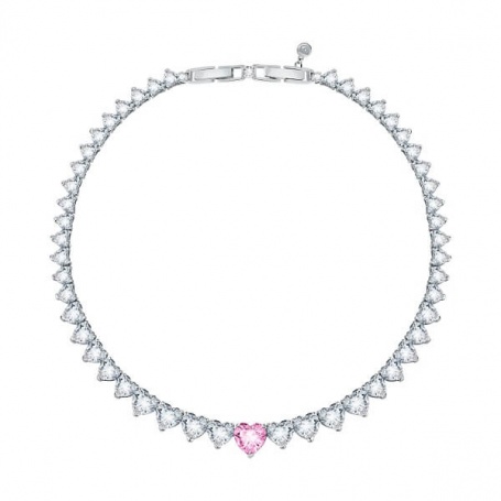 Chiara Ferragni Infinity Love necklace with white and pink hearts J19AUV02