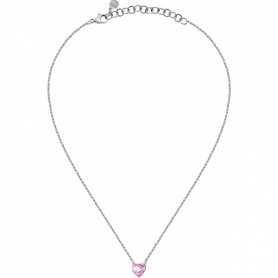 Chiara Ferragni First Love necklace with pink heart J19AUV07