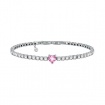 Chiara Ferragni First Love bracelet white and pink heart J19AUV13