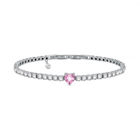 Chiara Ferragni First Love bracelet white and pink heart J19AUV13