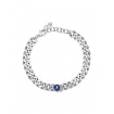 Chiara Ferragni Bossy Chain bracelet with blue zircon J19AUW23