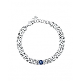 Chiara Ferragni Bossy Chain bracelet with blue zircon J19AUW23