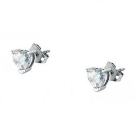 Chiara Ferragni First Love earrings with heart zircons J19AUV21