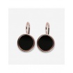 Bronzallure pendant earrings with black onyx WSBZ01321 BO