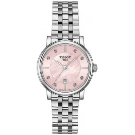 Orologio Tissot Lady Carson Premium madreperla rosa T1222101115900