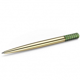 Swarovski Ballpoint Pen Lucent Golden and Green Crystals - 5618145