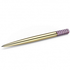 Swarovski Ballpoint Pen Lucent Golden and Pink Crystals - 5618148