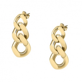 Chiara Ferragni Bossy Chain earrings with golden chain J19AUW12