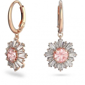 Swarovski Sunshine Pink Lever Back Earrings - 5642965