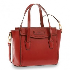 The Bridge bag Angela line in red leather 04134201
